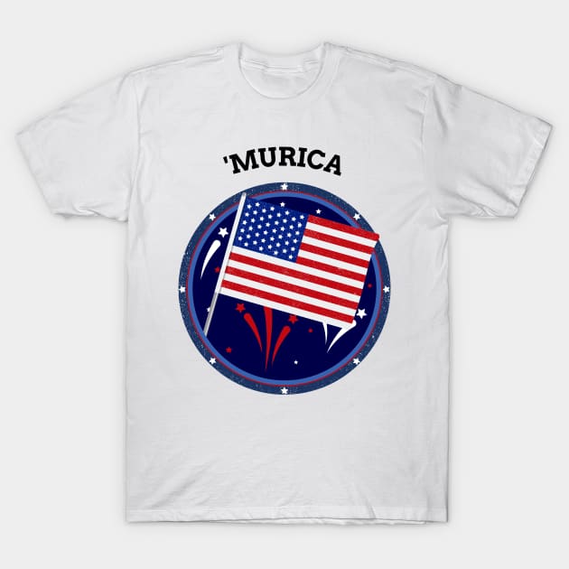 'Murica T-Shirt by Evlar